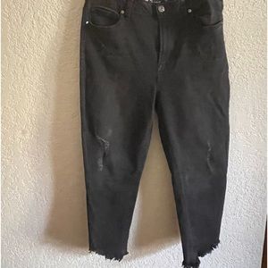 15% Bundle Discount Seven7 High Rise Frayed Skinny Ankle Size 16